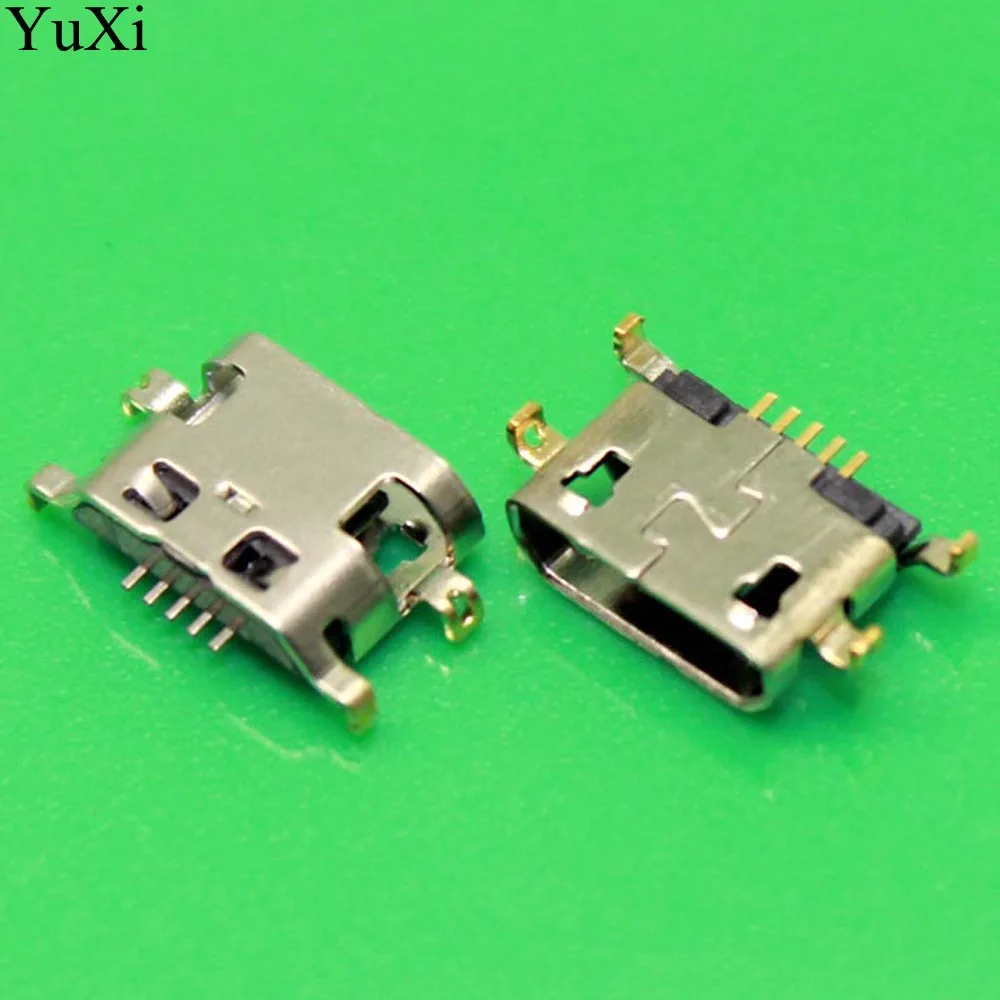 YuXi Micro 5P 5pin 5 pin USB connector for HuaWei G7 G7-TL00 Lenovo A708t S890 Alcatel 7040N charging port | Компьютеры и офис