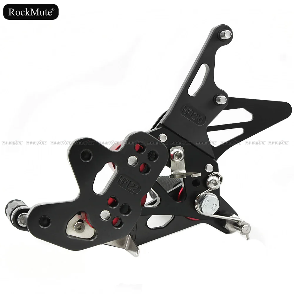 Подножки для мотоцикла для Suzuki GSX-R 600/750 GSXR600 GSXR750 2011- регулируемая подножка рычаг переключения передач тормозной педальные подложки для ног набор
