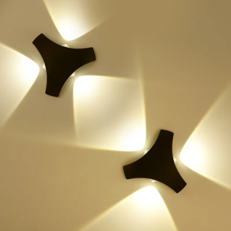 LED современный минималистский Творческий треугольник отель наружного освещения