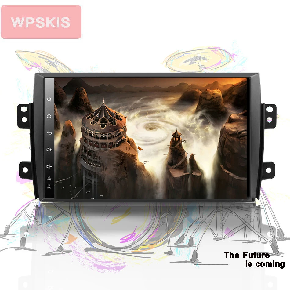 Koop In Dash Auto Radio Stereo Pc Tape Hoofd Media Unit Met 4G Wifi Octa Core Android 10.0 Voor Suzuki SX4 2006-2013 Muziek Mp5 Ipod Bt