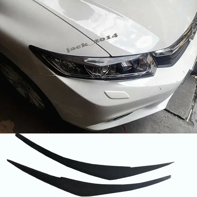 Налобные фонари из настоящего углеродного волокна декоративная отделка для