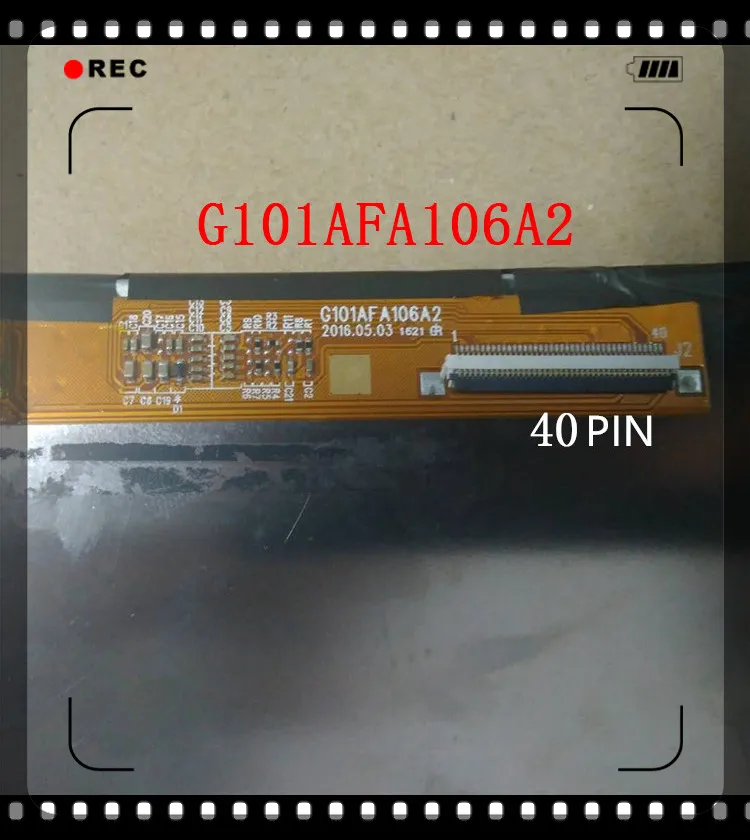 

Новый 10,1 дюймов 40Pin планшет ЖК-дисплей модуль G101AFA106A2 ЖК-дисплей экран
