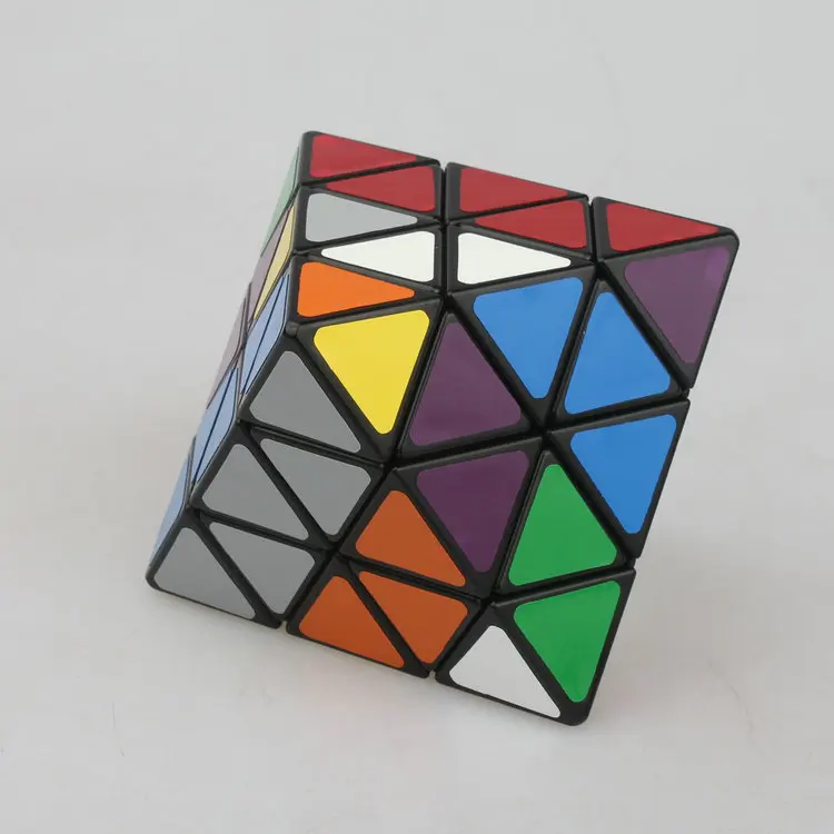 Кубик Octohedron CubeXYZ Lanlan черный кубик головоломка подарок для X'mas день рождения