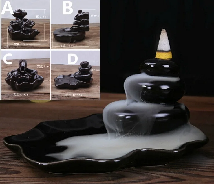 Натуральная курильница для благовоний или ароматические свечи в виде бутылочных