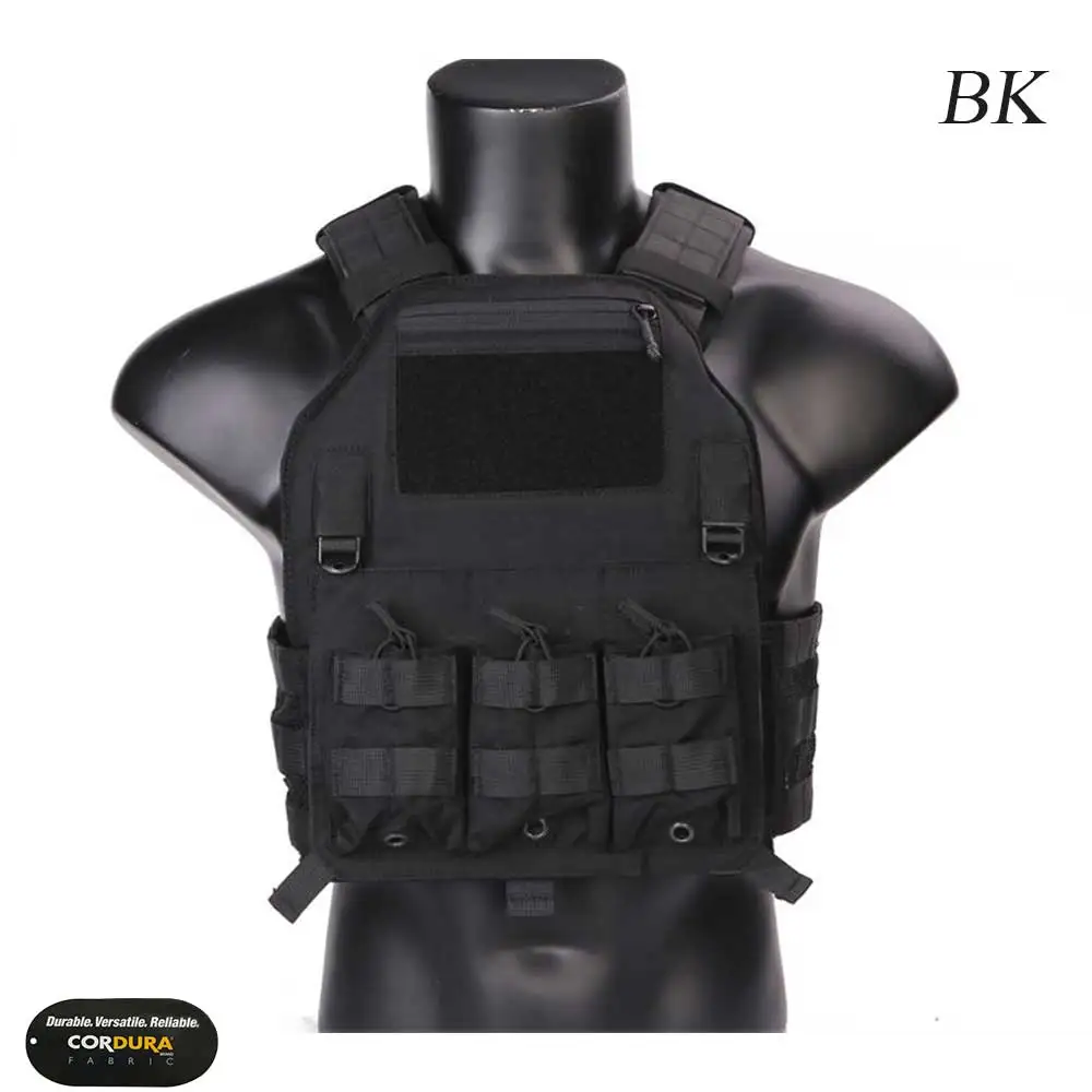 EMERSONGEAR Molle Vest 420 PLate Carrier Hunting Vest Military Paintball Tactical Molle Vest Chest Rig Multicam Tropic EMERSON