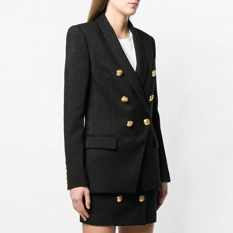 Высокая уличная новейшая барокко Мода 2019 дизайнерский Блейзер Куртка женская