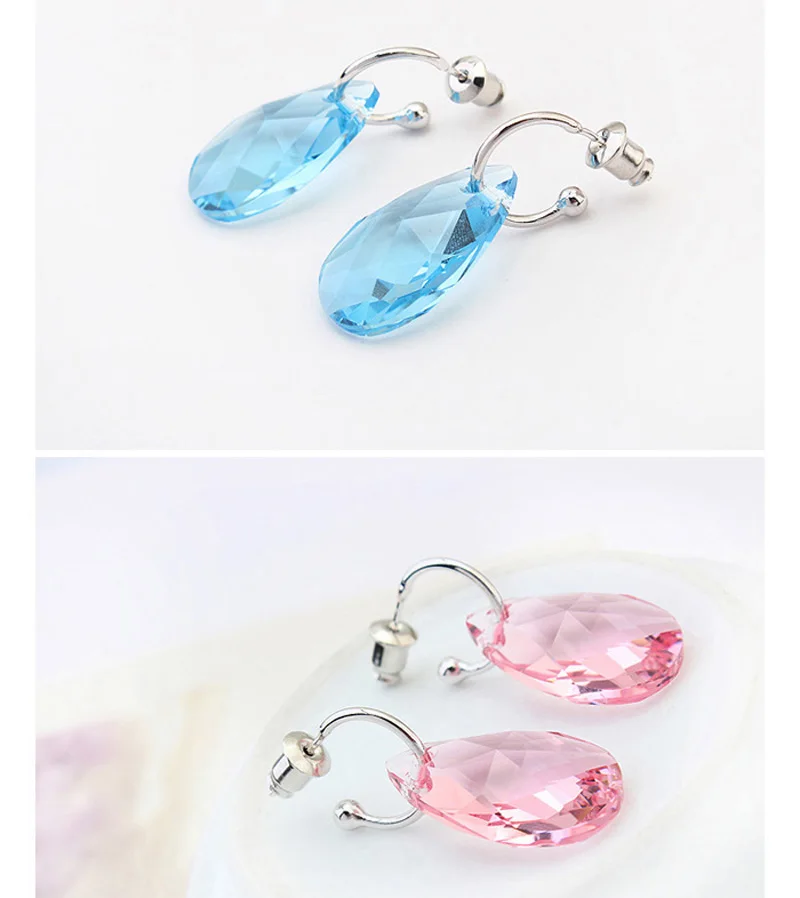 Женские серьги из 100% оригинальных кристаллов Swarovski модные ювелирные изделия