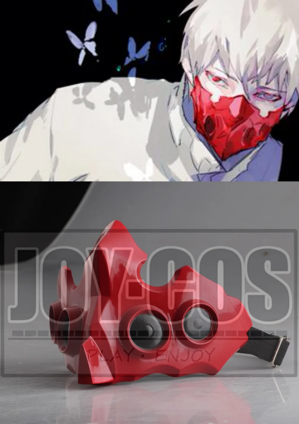 JunTatara маски для лица аниме Tokyo Ghoul маска косплея популярная 2 Kaneki Ken|Аксессуары