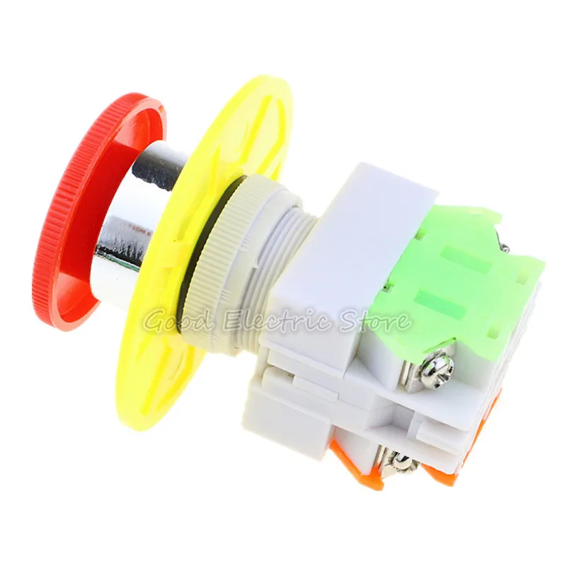1 шт. Кнопка аварийной остановки кнопка гриб 1NO 1NC LAY37 11ZS|switch switch|switch pushbuttonswitch stop |