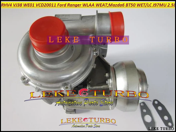 Турбокомпрессор Turbo RHV4 VJ38 VED20011 WE01 WE01F для MAZDA 6 2006- BT50 BT-50 WET WLC FORD Ranger WLAA WEAT J97MU л 115 кВт
