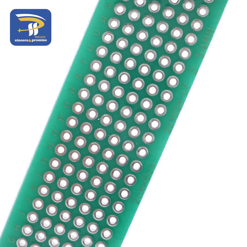 1 шт. 2x8 см 2*8 двухсторонний Прототип PCB diy универсальная печатная плата
