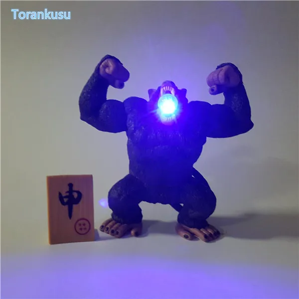 Dragon Ball Z фигурку Сон Гоку обезьяна Светодиодный светильник DIY Дисплей игрушка Esferas
