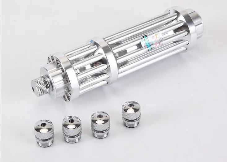 Лазерная указка высокой мощности 100000 м 450 нм Синяя лазерная ручка для сгорания