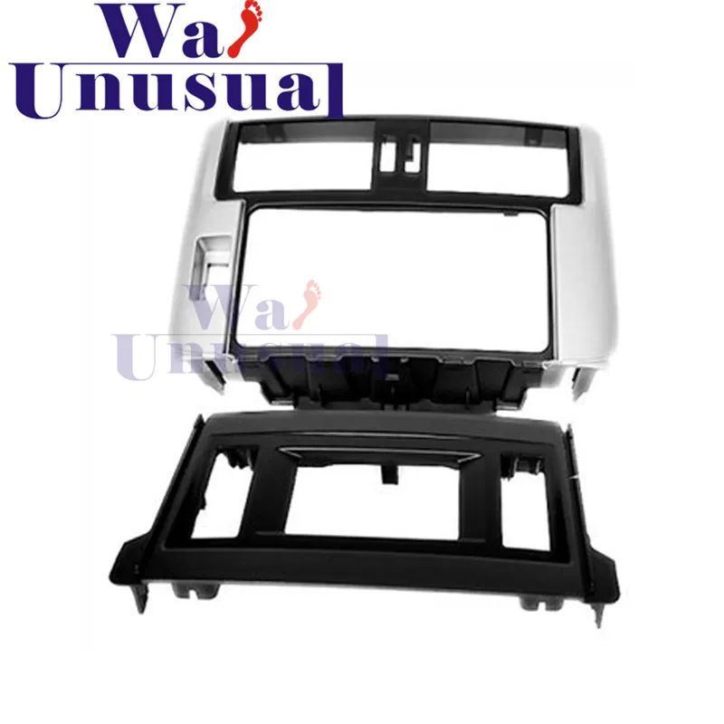 2 DIN Высококачественная автомагнитола панель фасции для Toyota Land Cruiser Prado (150) 2009 (с 4