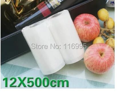 Бесплатная доставка 1 шт. пакеты для приготовления пищи 12 х500 см пластиковые под