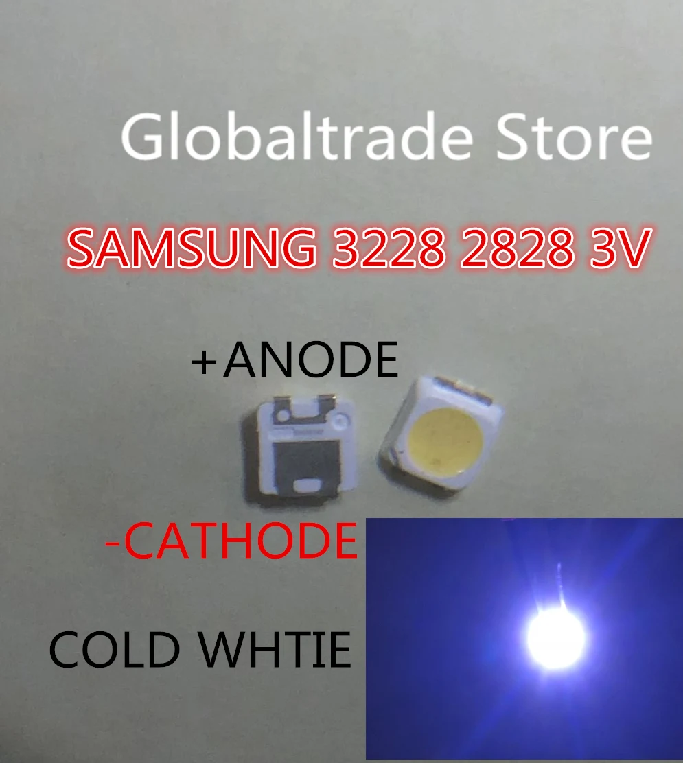 2828 светодиодная подсветка Flip Chip LED 1 5 Вт 3 в 3228 SPBWH1322S1KVC1BIB крутая белая ЖК дисплея