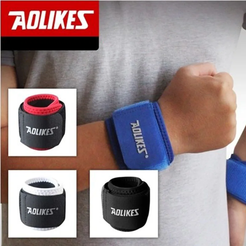 AOLIKES 1 шт. обмотка для поддержки запястья Bracer защитный напульсник спортивные