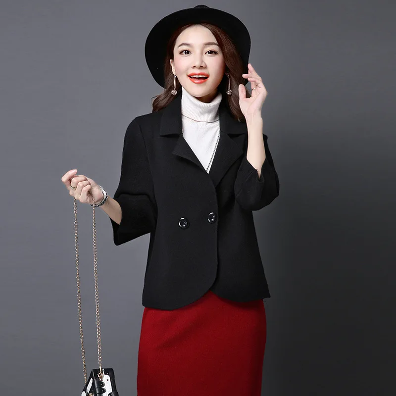 

Spring and autumn pink suit women 2017 new womens business suits short slim female outerwear long-sleeve suit women