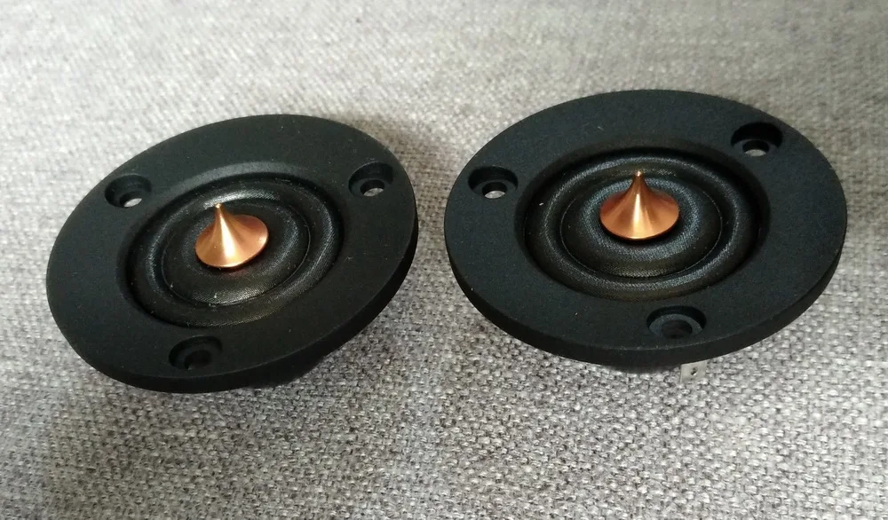 2 шт. Melo Давид аудио hifi твитер(пара) vifa сделано XT25A. Hifi аудио, hifi книжная полка спикер