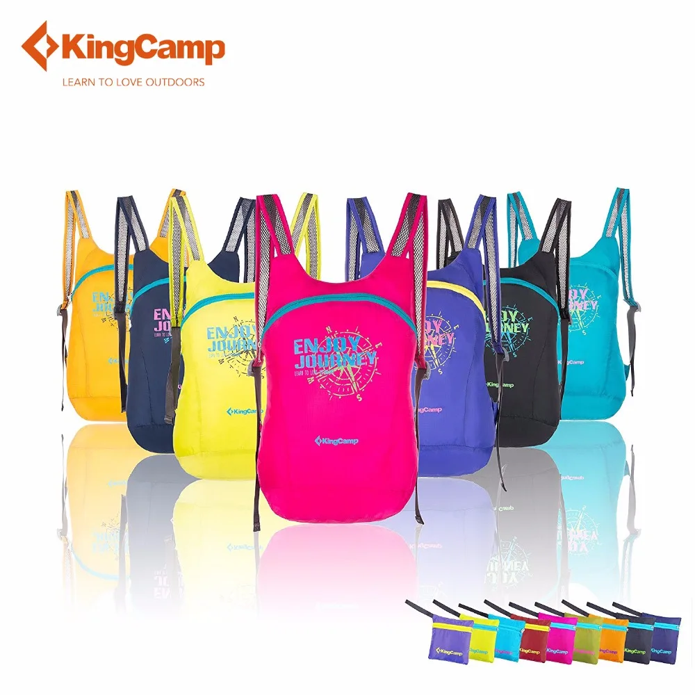 KingCamp женская спортивная сумка 12л сумка для скалолазания Складная Водонепроницаемая дорожная сумка Походные рюкзаки сверхлегкие спортивные для кемпинга