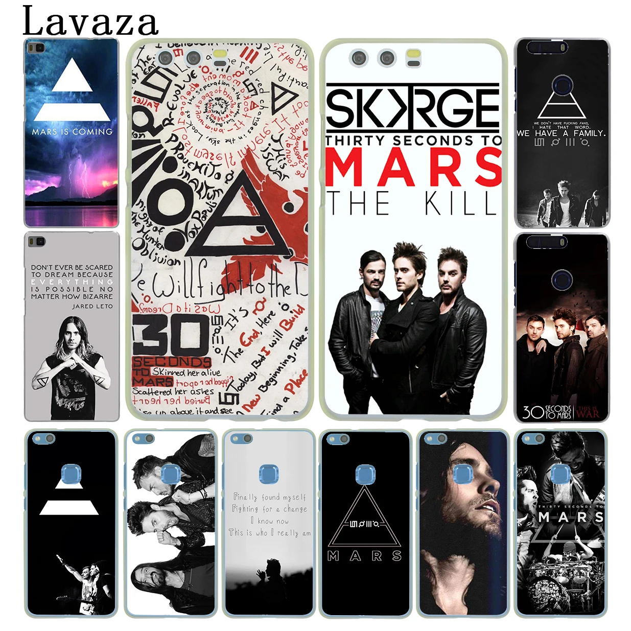 Жесткий чехол Lavaza 30 Seconds To Mars 30STM для Huawei P30 Pro P20 P10 P9 Plus P8 Lite Mini 2016 2017 P smart Z 2019|honor 6|honor 6