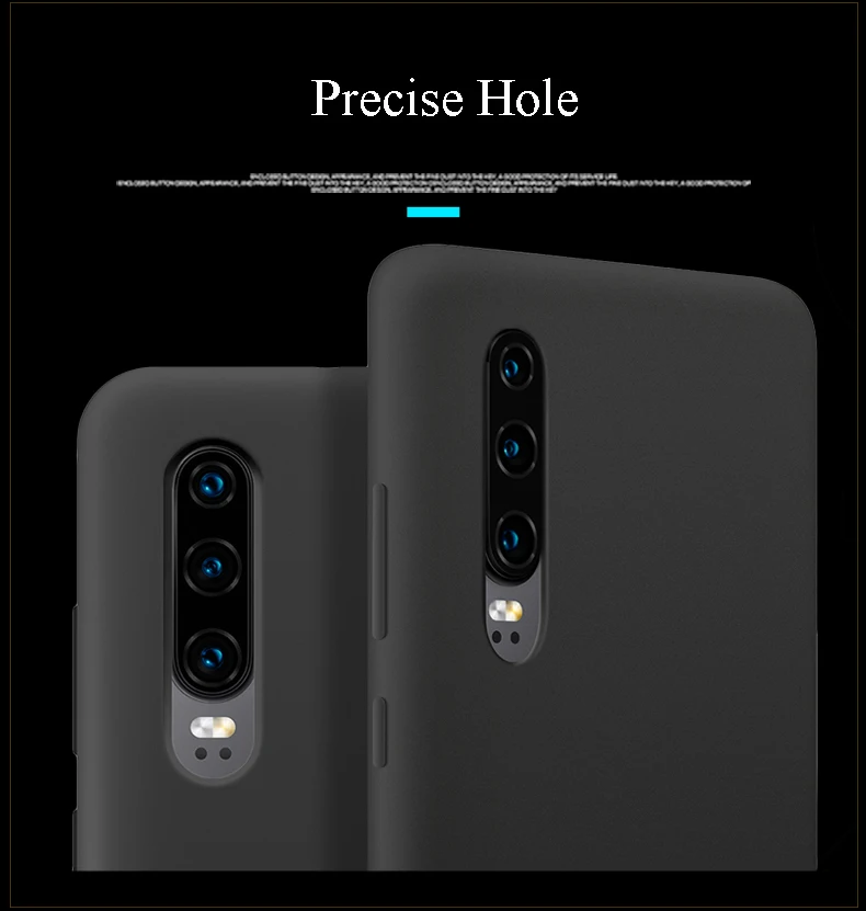 huawei P30 Pro Чехол Мягкий Жидкий силиконовый полный защитный чехол Чехол s официальный huawei P30 P30Pro противоударный задний Чехол