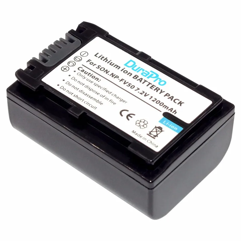 2 шт. NP-FV50 NP FV50 литий-ионная батарея + LCD двойное быстрое зарядное устройство для Sony