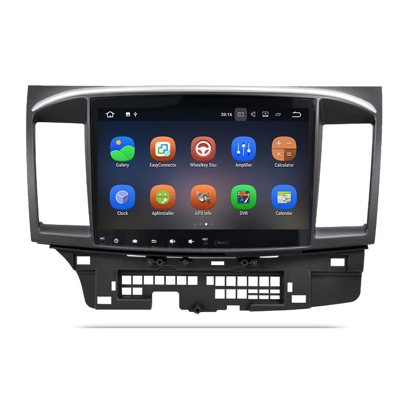 Aoluoya 10 2 &quotIPS Гб RAM Android 7 1 автомобильный DVD GPS навигация для Mitsubishi Lancer 2007 2012 2013 2014 2015