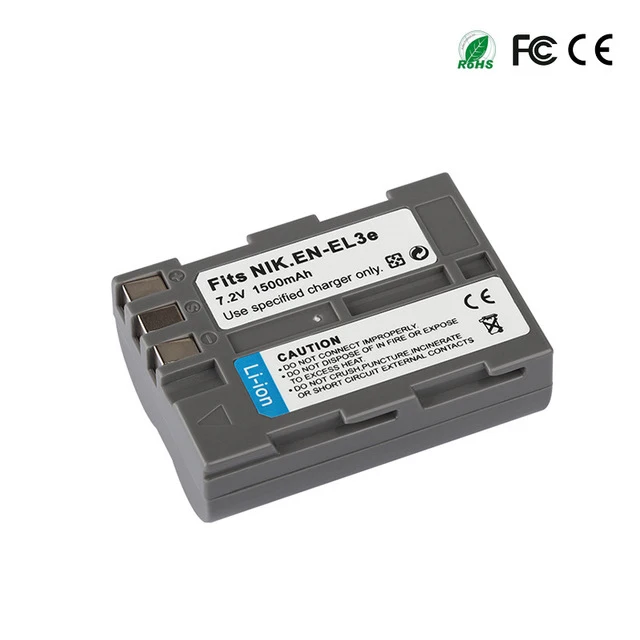 Высокое качество EN EL3e батарея камеры 7 4 V 2400mAh батареи для Nikon ENEL3E EL3E D30 D50 D70 D90 D70S