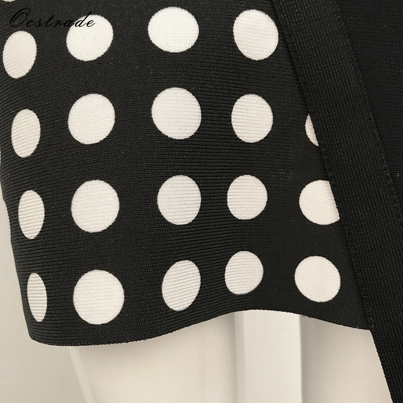 Женское облегающее платье Ocstrade черное с металлической отделкой лето 2017 | Женская