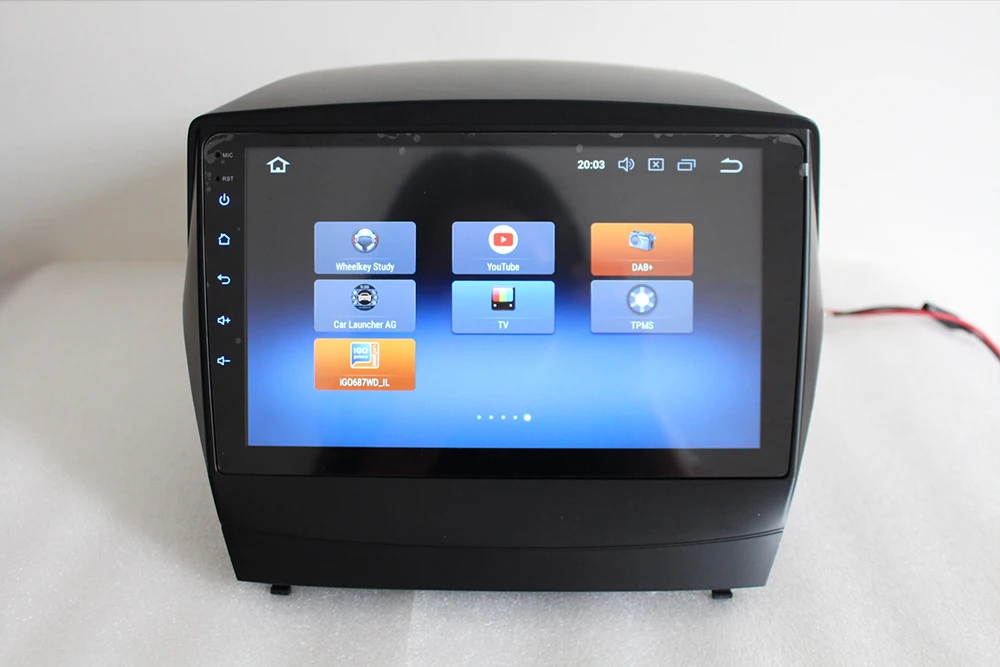 Lenvio 4G ram 32G rom Восьмиядерный Android 9,0 автомобильный DVD gps плеер для hyundai IX 35 IX35 2009 2010 2011- радио DAB 3g wifi ips