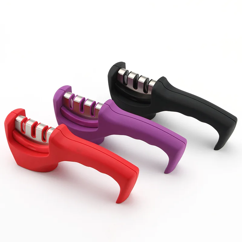 1 шт. 3 этапная профессиональная точилка для ножей кухонный точильный камень