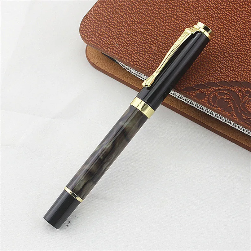 Jinhao 500 пишущий Иридиевый карандаш черный серебристый красный и зеленый лед золотой орел авторучка ручка наконечник 0,5 мм для 6 цветов
