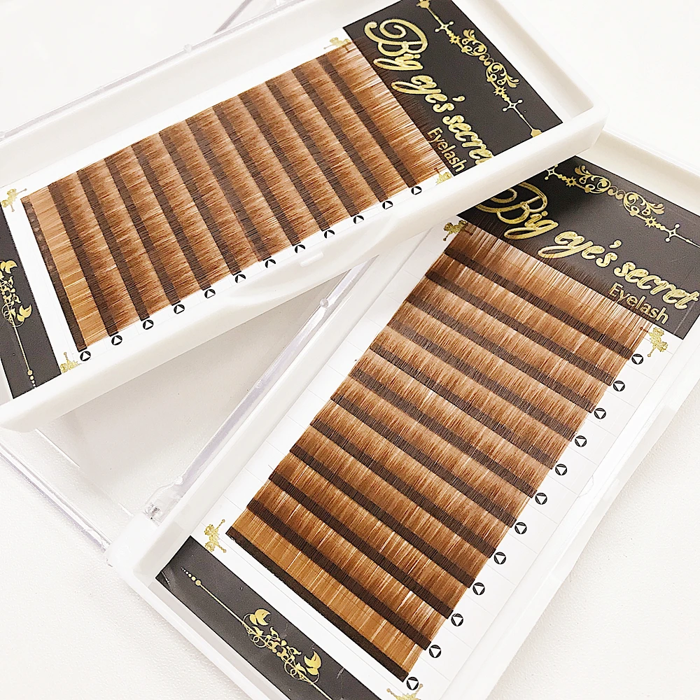 Накладные коричневые накладные ресницы усилитель для бровей Прямые