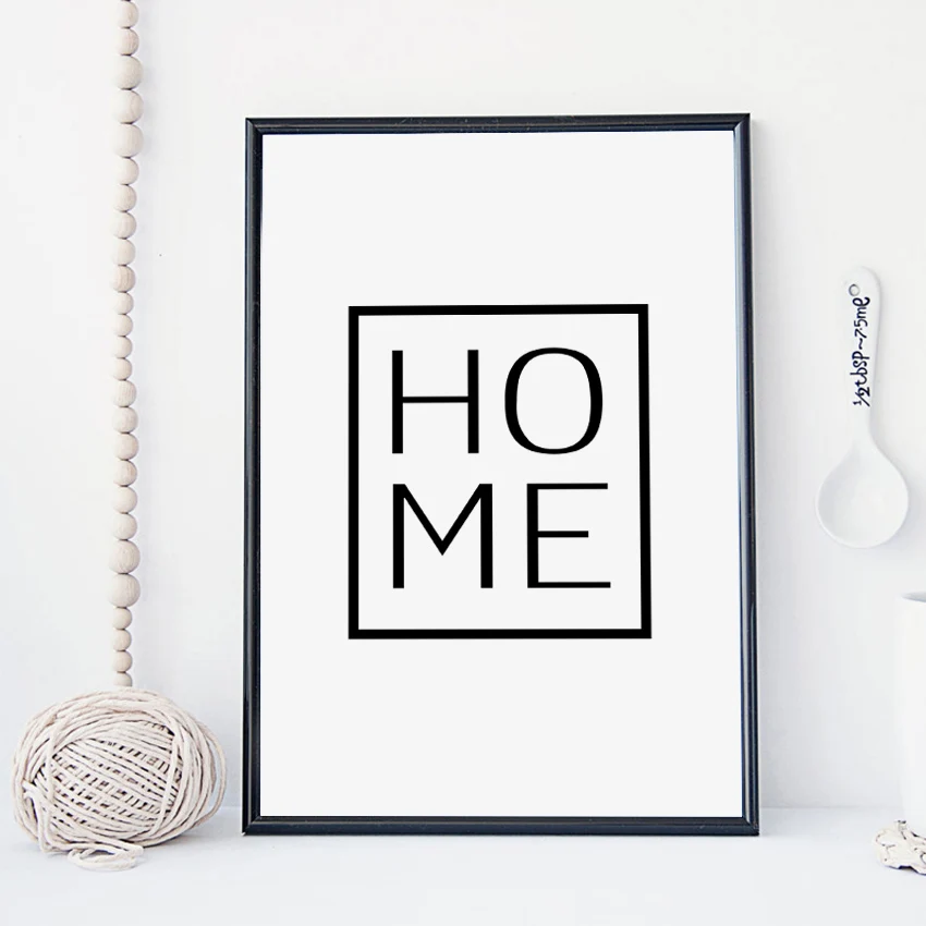 Домашний постер художественный дизайн домашний декор семейный печать холст