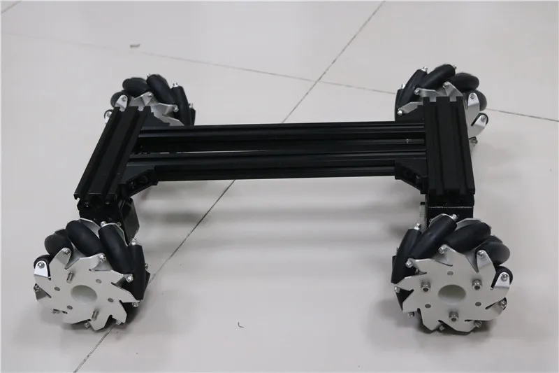 Большой умный RC робот автомобиль металлический каркас шасси с 42 шаговым