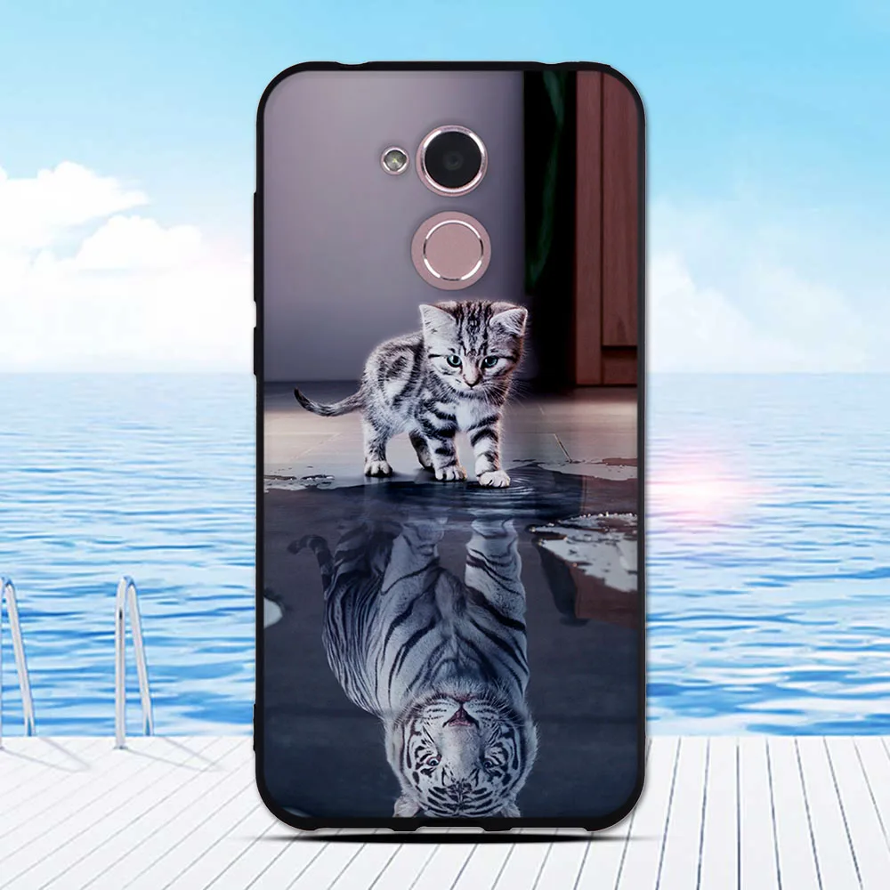 Painting 5.0&quot for Huawei Honor 6A Case Cover Soft Silicone Patterned Phone Protective Back | Мобильные телефоны и