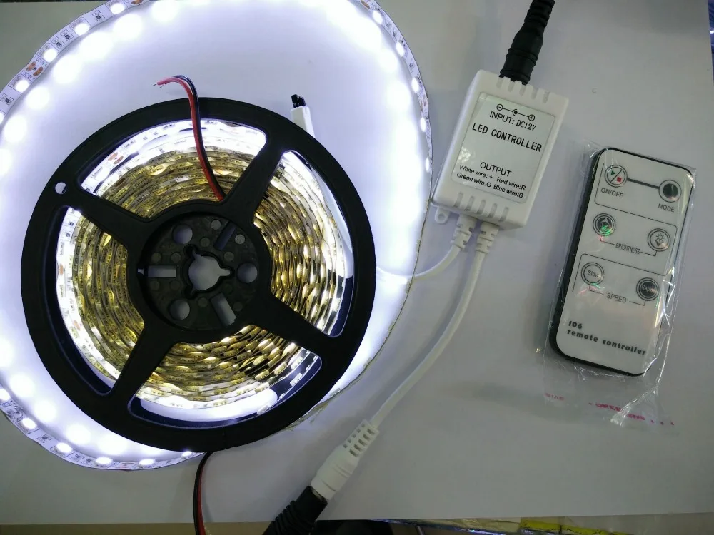 Водонепроницаемая светодиодная лента 300 светодиодов/5 м 5050 SMD Холодный/теплый