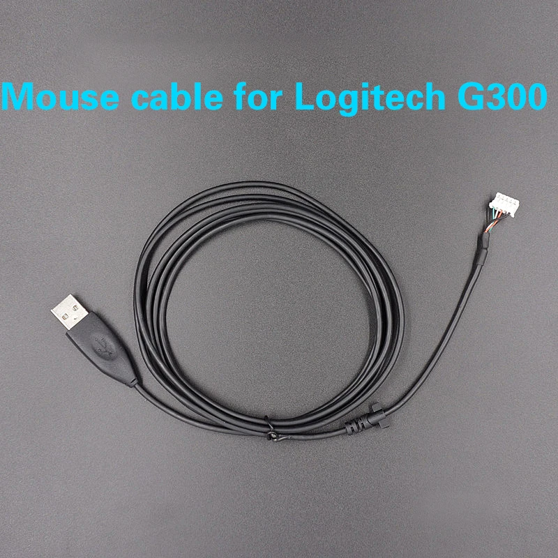 Кабель для мыши для logitech G100 GPRO G102 G300 G300S G302 G400 G400S G402 MX518 MX510 Прочный USB кабель для замены