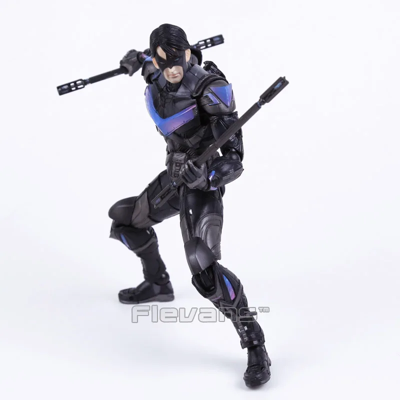 Играть искусств Кай Бэтмен Аркхэм рыцарь № 6 NIGHTWING ПВХ, движущаяся фигурка, Коллекционная модель, игрушка