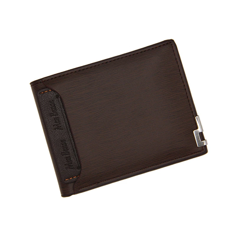 M R.L мужской кошелек из искусственной кожи с отделением для карт короткий кожаный