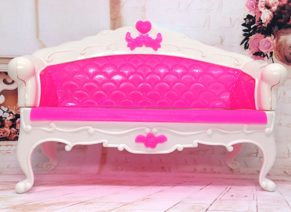 Набор предметов для Барби мебель диван настольная лампа куклы Monster High Girl подарок