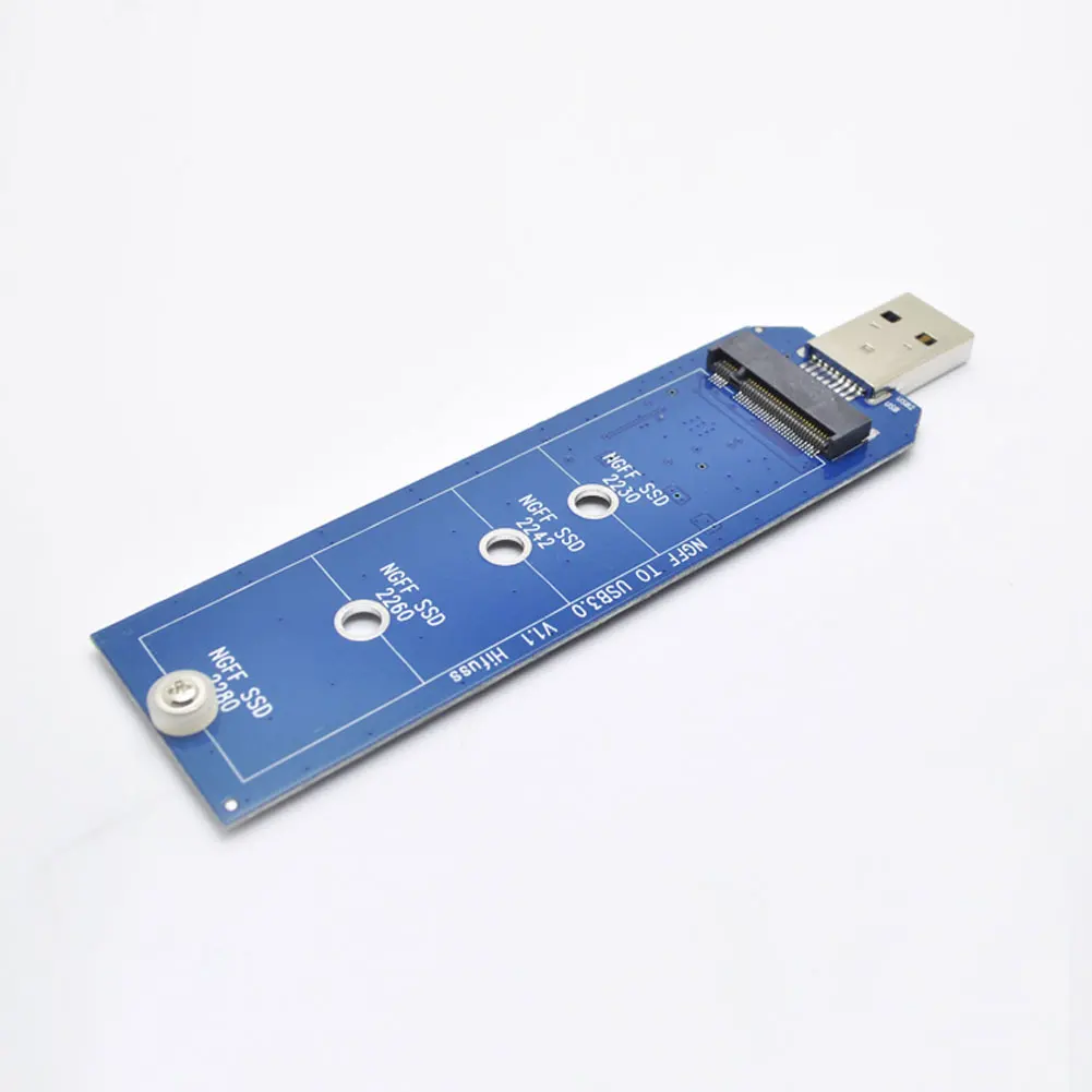 M.2 NGFF SSD to USB3.0 Portable Box Hard Disk Adapter M2 External HDD Enclosure