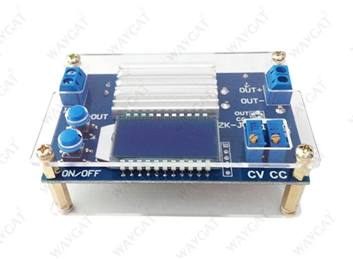 WAVGAT 12A постоянное напряжение постоянного тока ЖК цифровой дисплей напряжения