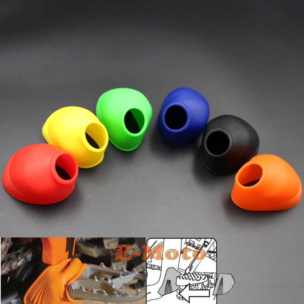 Резиновая Модифицированная защитная накладка для ног Накладка CRF YZF KLX MX