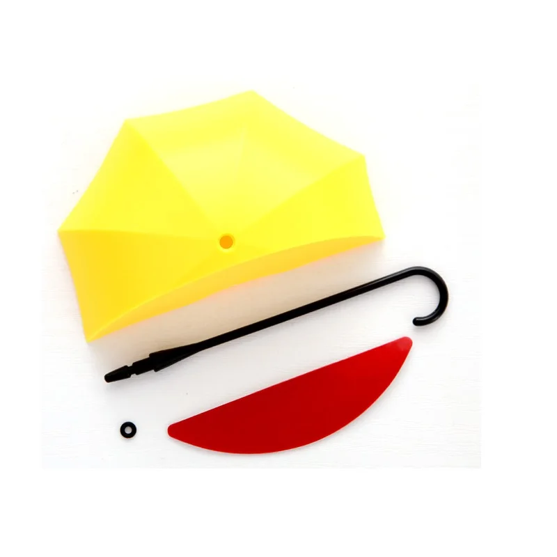 6pcs/set Creative Colorful Key Hanger Rack Bathroom Seamless Wall Decorative Umbrella Shaped Accessories Holder Tools |