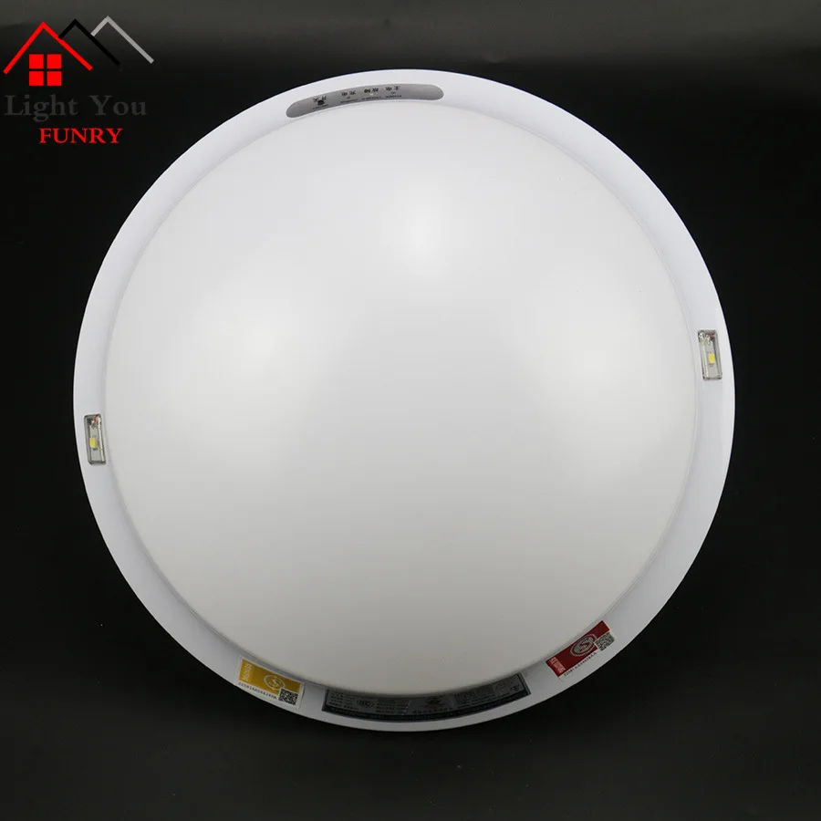 

2018 New National standard LED Fire Emergency Lighting Ceiling lighting acoustooptic control body radar bread