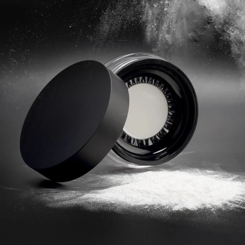 Гладкая свободная пудра для макияжа прозрачная отделочная водонепроницаемая