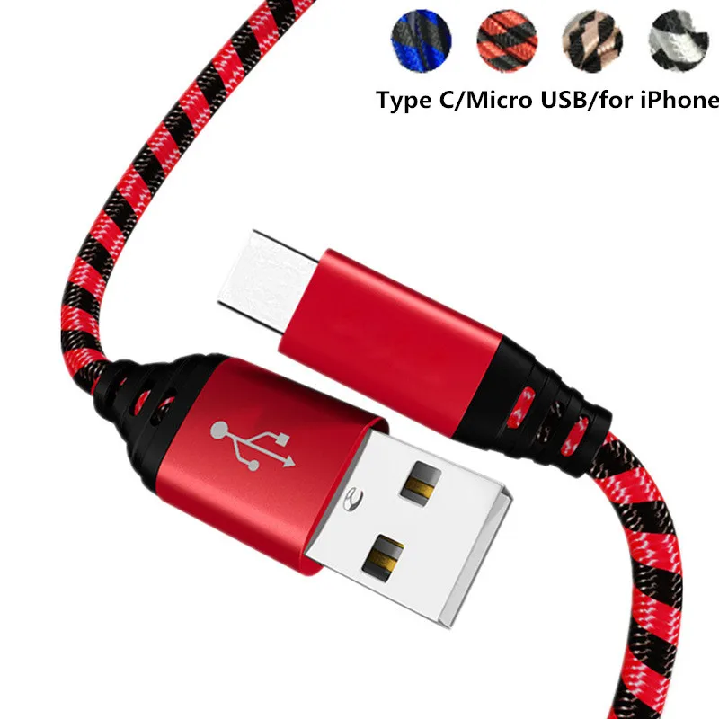 Зарядный кабель для Samsung Galaxy S8 S9 S10 J4 Plus J6 2018 Huawei P20 Xiaomi Mi 8 USB передачи данных iPhone 6 6s 7