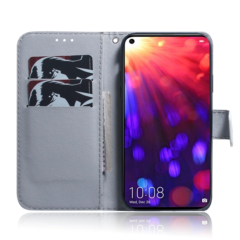 Чехол для Huawei Honor View 20 кожаный бумажник флип-чехол V20 чехол Etui Hawei телефона |